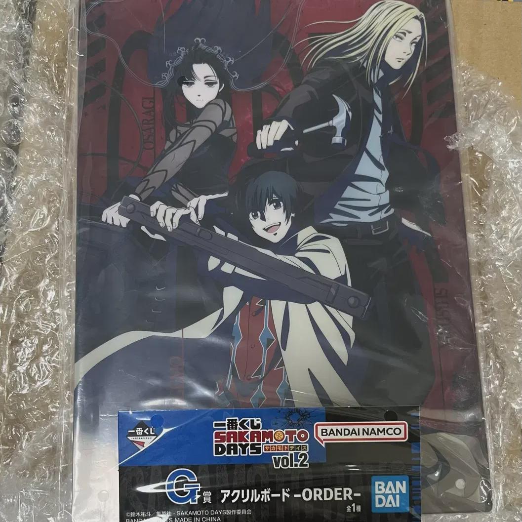 

Дни Сакамото Первая лотерея Ичибанкудзи Том 2 Приз G Заказная акриловая доска