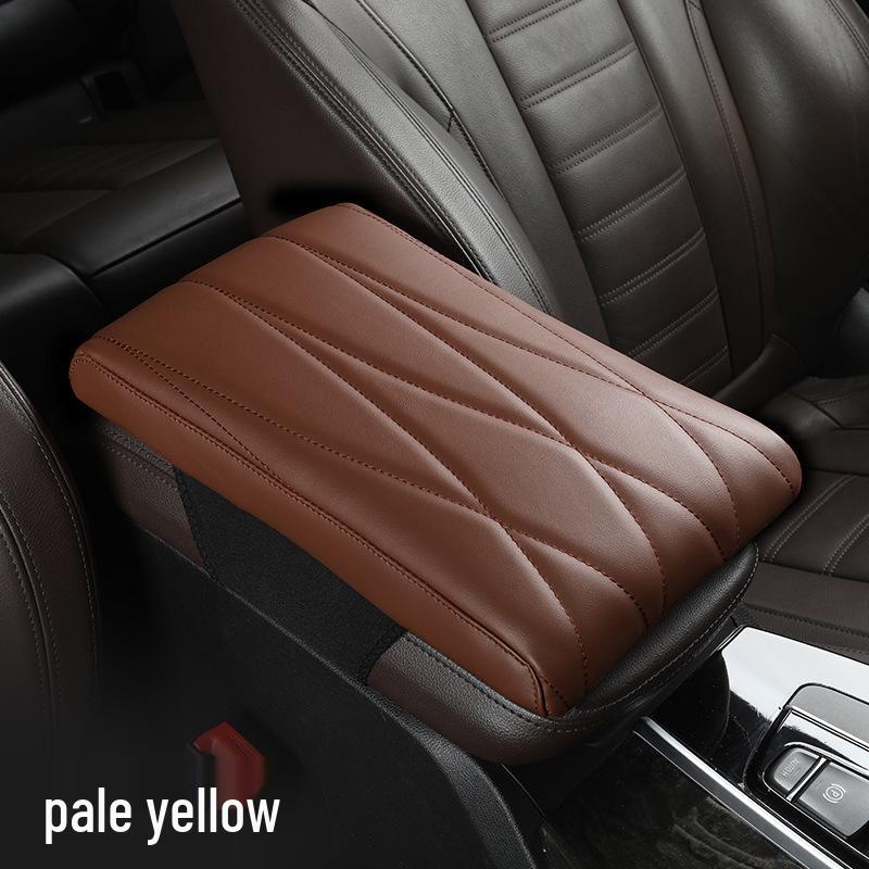 2023 Universal Xuanhuang T21 Striped Nappa Leather Armrest Pad with Memory Foam