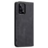 CASEME Case for Samsung Galaxy A53 5G, Leather Wallet Case, Black