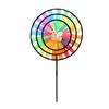 Pinwheel Handheld Black Edge Double Layers Two-layer Animal Wind Spinner for Children