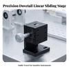Fine Tuning Manual Sliding Stage | Compact, Table with Dovetail Guide