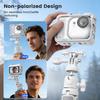 Plastic Protective Frame Cage for Insta360 GO Ultra Accessories Cage w Cold Shoe Multifunction Expansion Mounts For Go Ultra
