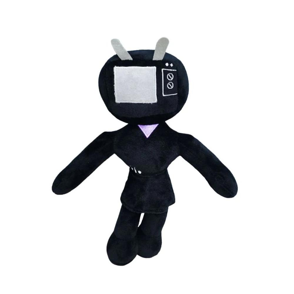 New Funny Skibidi Toilet Plush Toy Cartoon Dolls Speakerman Plush Stuffed Soft Toys Cartoon Doll Christmas Birthday Gift For Kid