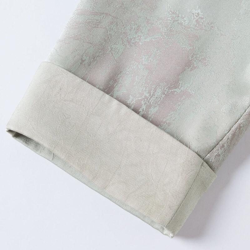 Elegantes Damen-Jacken- und ärmelloses Kleid-Set