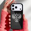 Russian Passport Flag Phone Case for iPhone 17 Air 16e 15 14 13 Pro Max Back Cover for 12 11 Pro Coque
