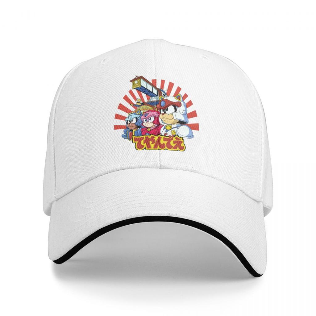 Baseball Caps Samurai Pizza Cats Vintage Graphic Men Women Casual Summer Caps