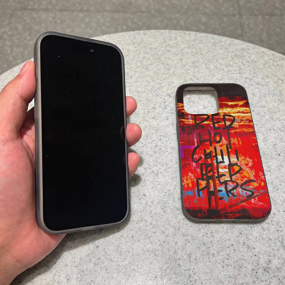 Red Hot Chili P-Peppers Band For IPhone 17 16 15 14 Plus 13 12 11 Pro Max With Shockproof Protective Phone Cover