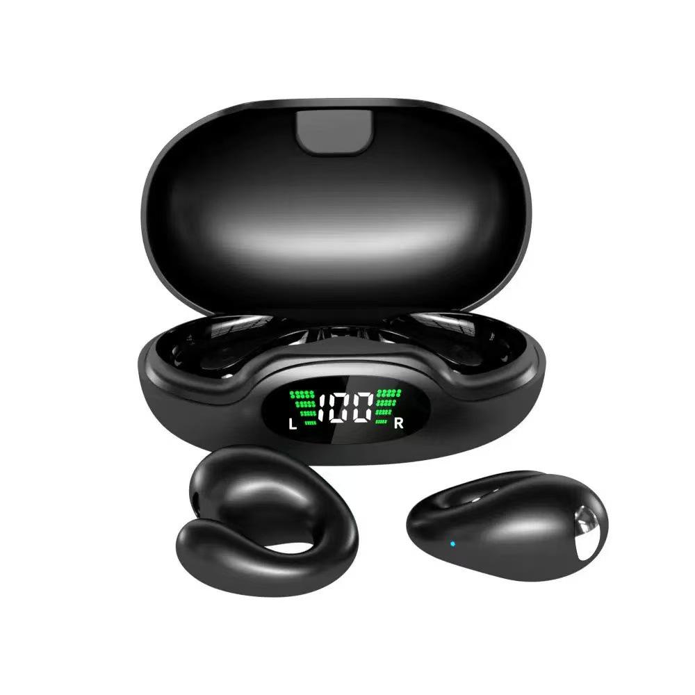 

S19 Invisible Wireless Bone Conduction Ear Clip Bluetooth Headset for Sony