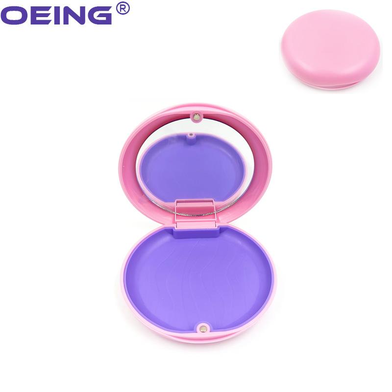 1Pc Orthodontic Case Dental Invisible Braces Retainer Box Mouth Guard Denture Storage Aligner Case Oral Hygiene Braces Organizer