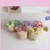Child Basket Grass Breathable Material Handheld Basket Suitable For Daily Use