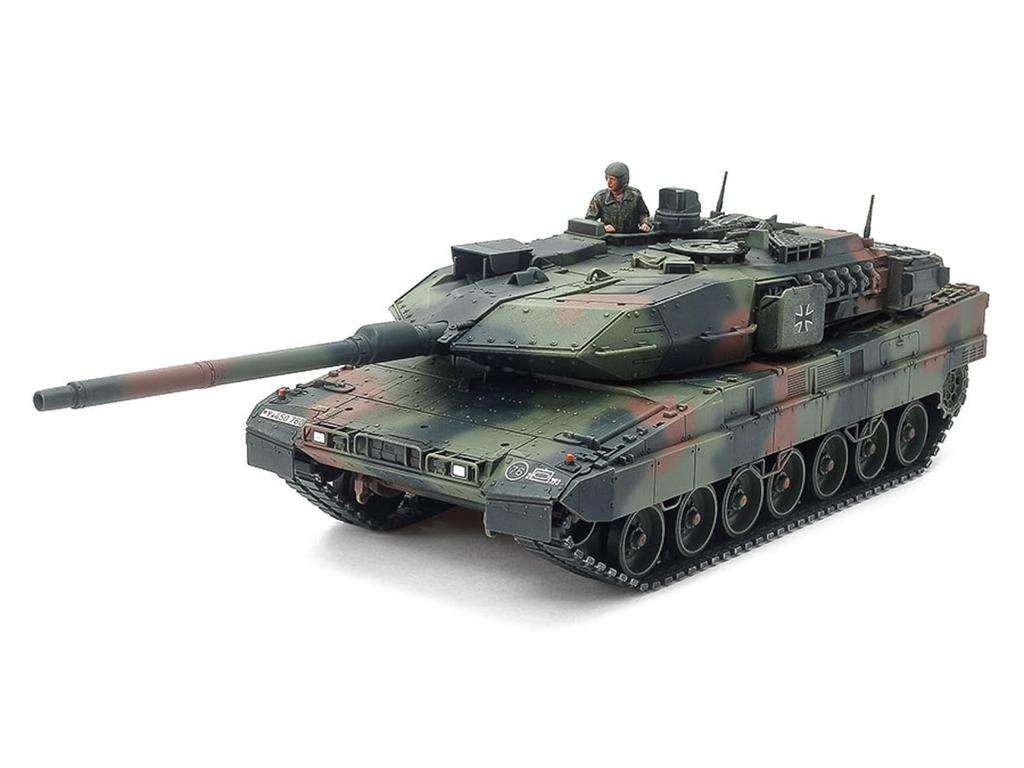 Tamiya Military Miniature Series German Federal Army Main Battle Tank Leopard II A7V Plastic Model 32607 1/48 No. (Tank)