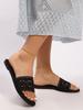 Fashion Summer New Thick Bottom Slippers for Women Casual Shoes Classic Round Toe Plaid Flat Sandals Outdoor Slides Zapatos Mujer