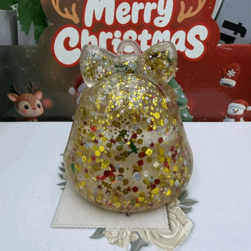 TPR Christmas Squishy Toy Squeezable Christmas Squishy Ornament Party Favors