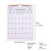 Decorative Multilingual Coil Calendar 2026 Wall Calendars 12 Month Modern Decorative Planner For Bedroom Dormitory Apartment