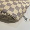 [Gebraucht] Neverfull PM Schachbrett beschichtetes Canvas Leder Tragetasche - Sehr gut #1P64B72