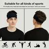 10pcs Elastic Wide Headband Soft Sweat Sweatband Absorbent Sports Hairbands Solid Color Non Slip for Gym Yoga Hair Band