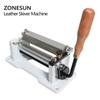 ZONESUN 800 6" inch Manual Leather Tools Skiver Peel DIY Shovel Skin Machine Vegetable Tanned Splitter Knife Peeler Cutter