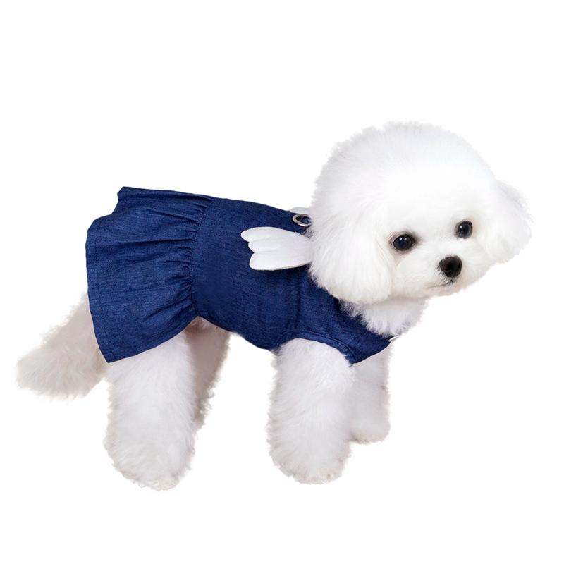 Pet Dog Angel Wings Decoration Dress Dog Clothes