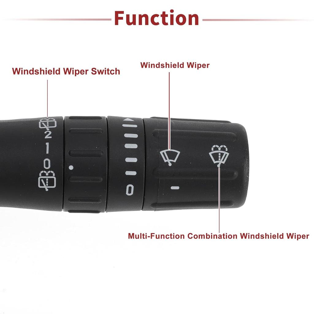 ACROPIX Front Windshield Wiper Switch Fit for Ford Explorer 2011-2015 No.DB5Z17A553AB - Pack of 1