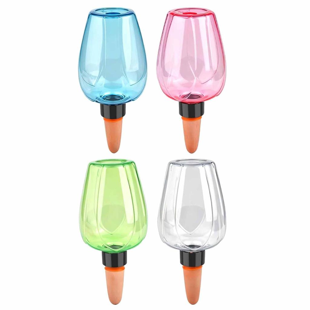 1/4pcs Plant Self Watering Globes Automatic Plant Watering Device 350ml Drip Irrigation System for Indoor Plants Balcony Garden