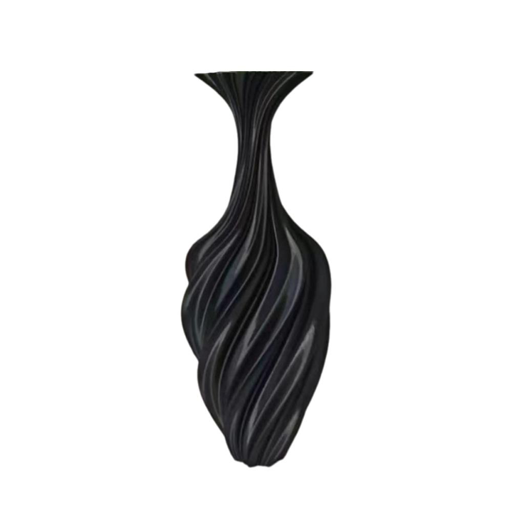 3D Printed 3D Printed Flower Vases Swirl Pattern Nordic Abstract Vase Decorative Vase Home Decor