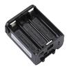 Akkufach für Kenwood TH-28TH-48TH-78HT Funkgerät Walkie Talkie Kapazität (6*AA)  Schwarz