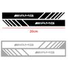2PCS Car Badge Rearview Mirror Decor Sticker Vehicle Body Refit Decal for Mercedes Benz Amg W205 W211 W204 W212 W213 W203 W176