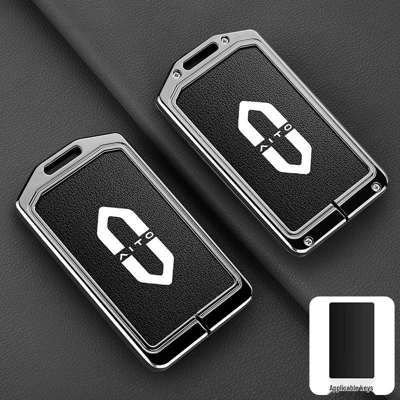 Zinc Alloy Keychain Protective Cover for AITO Wenjie M5 - Women s Key Shell Modification