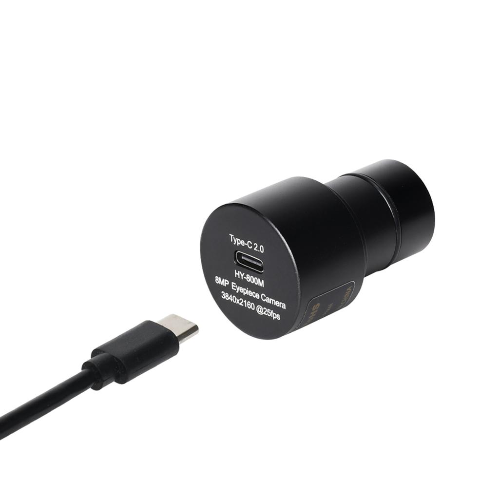 Digital Electronic Eyepiece IMX377 USB Microscope Camera FHD 4K USB2.0 Color 8MP Digital Camera Free Driver for