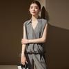 Women's Sleeveless Top & Wide-Leg Pants Two-Piece Set