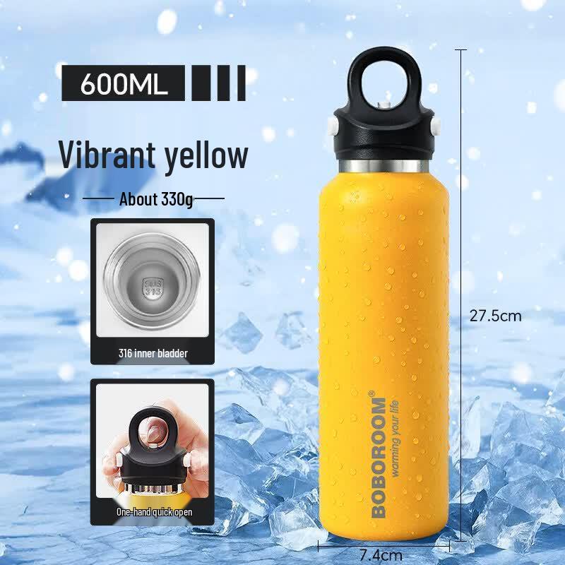 Yuziluo 2026 Men s Lightweight Outdoor Sports Thermos Bottle
