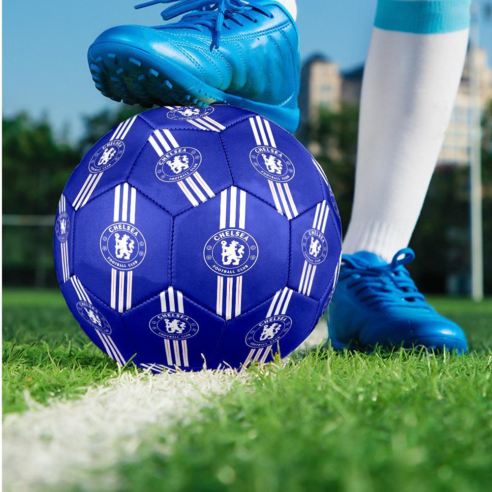 Pallone da Calcio Chelsea FC Tema Taglia 5 Match Pallone da Calcio Professionale per Esterno Morbido al Tocco Pallone da Allenamento