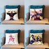 Hero AAll Might AAcademia Pillow Case Cover Square Sofa With For Pattern Comfortable Cushion Suitable Of Room