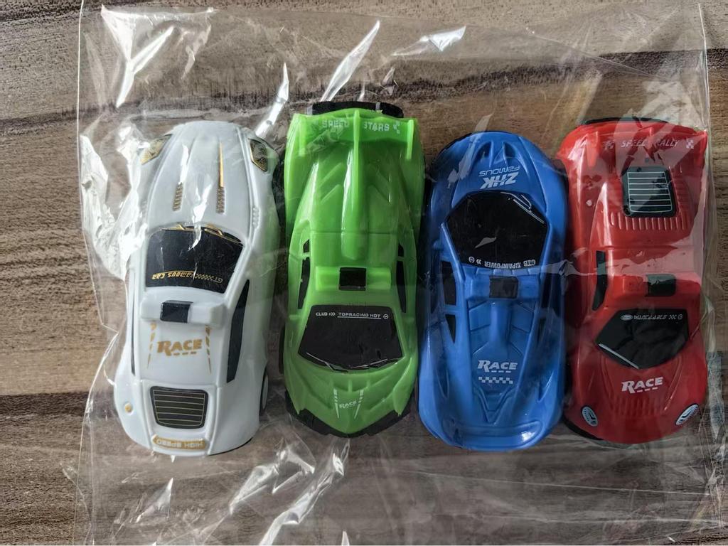 Kindergarten Back-to-School Toy: Pull-Back Car Set - Engineering & Military Vehicles in Individual Packaging