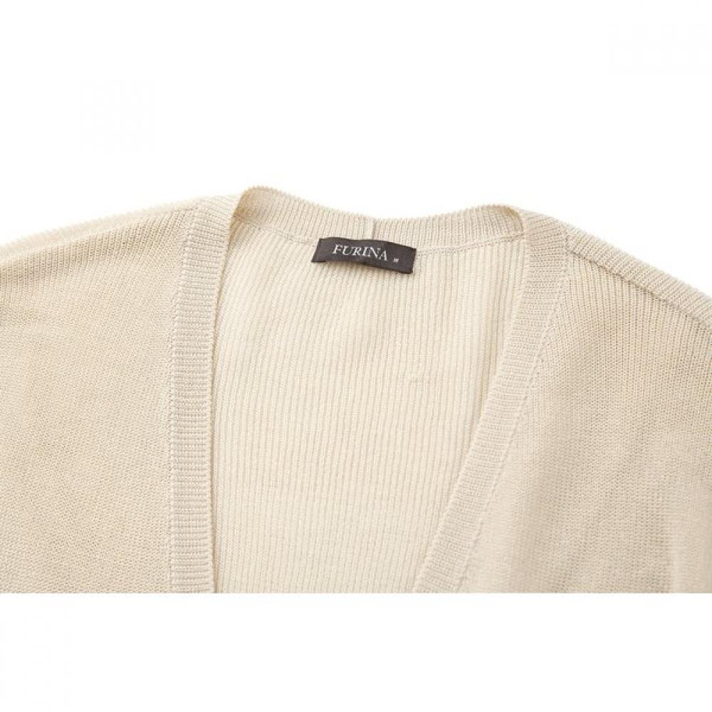 Furina Volume Soft V Neck Short sleeVe Knit Cardigan