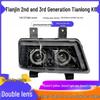 Dual-Lens LED Headlight Assembly with Dynamic Daytime Running Lights for Dongfeng Tianlong KC.