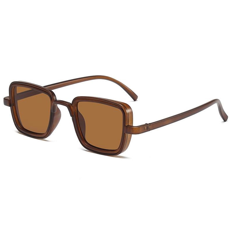 Vintage Steampunk Sunglasses Men Women Retro Square Eyewear Trendy Brand Sun Glasses Shades UV Protection