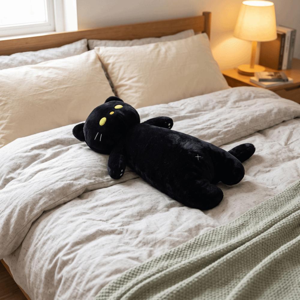 Big Size Cat Stuffed Doll Soft Long Cat Plush Toy Companion Cat Plush Body Pillow  Home Decor