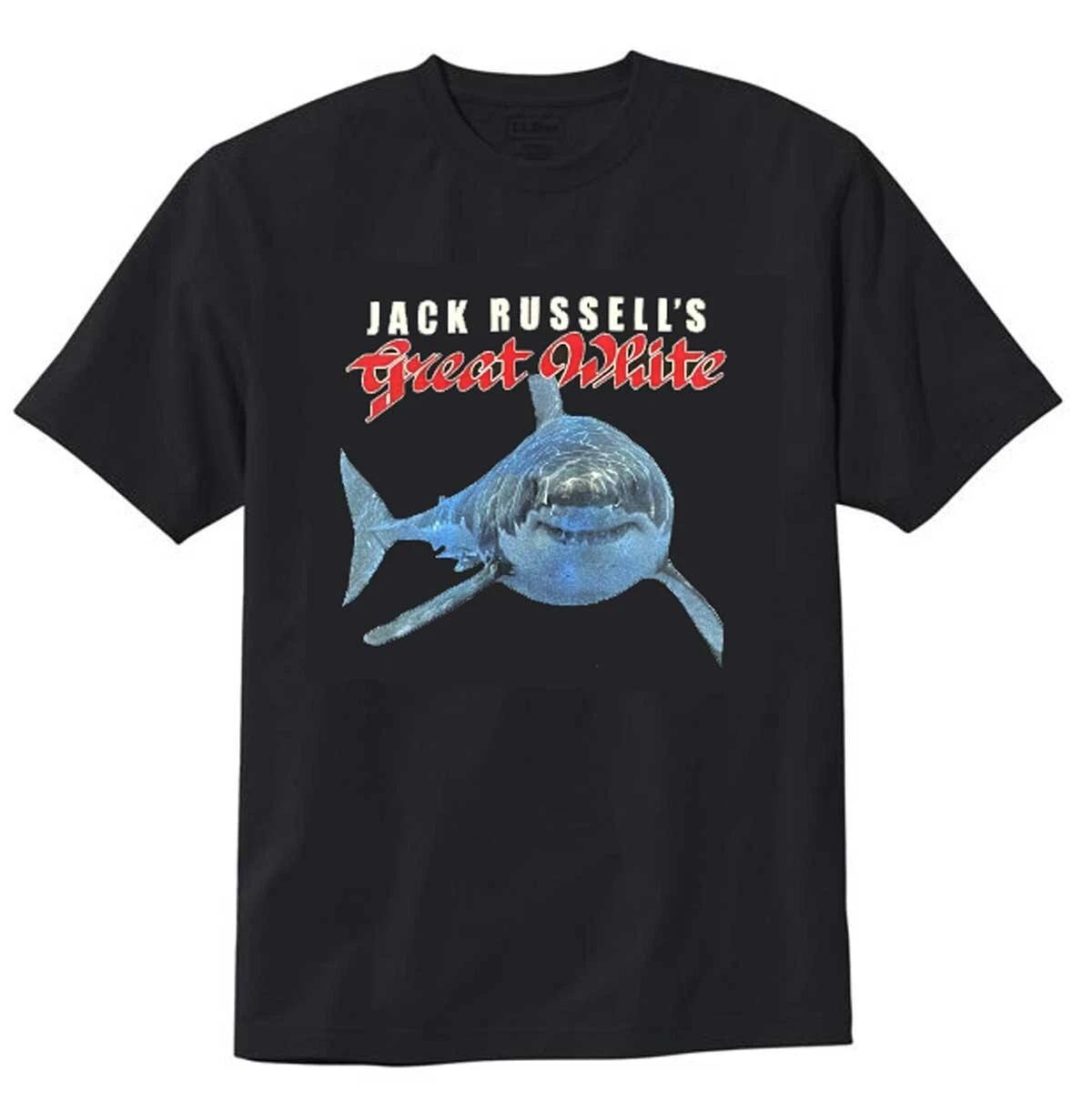 New Jack Russell s Member Great White Gift Fans S-234XL Shirt B093 M