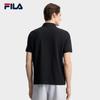 FILA Men's Knit Short Sleeve Polo Shirt