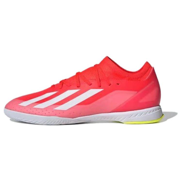 

Новые Adidas Crazyfast League для зала Солнечный красный Облачно-белый Командный солнечный желтый IF0704 44.5