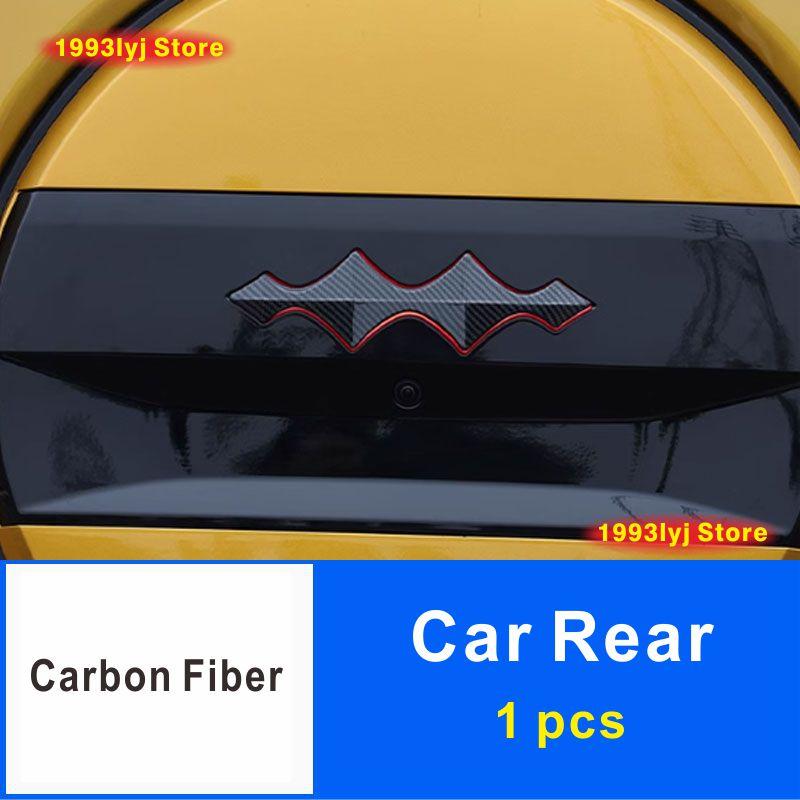 For Formula Leopard 5 Styling Plastic Rear Emblem Front Grille Badge High-end Decals Auto Exterior Decoration