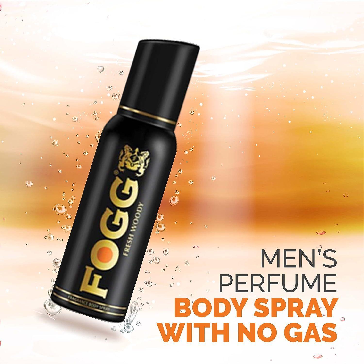 Buy Fogg Black Series Fresh Woody, Perfume Body Spray For Men