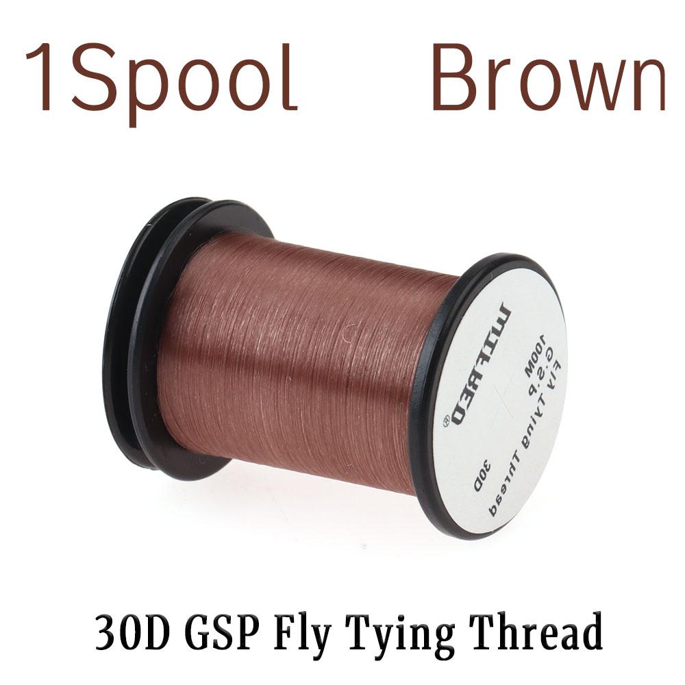 

Полиэтиленовая леска для вязания мушек 30GSP Нитки для вязания мушек № 16 - № 32 Для нимф и приманок для ловли форели белый