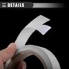 Universal Reflective Tape 2cmx8m Durable Weather Resistant PVC Silver Tone