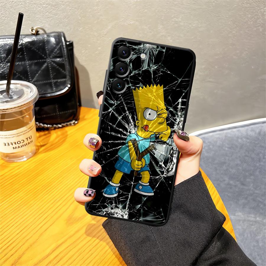 Fun S-simpsons Case for Samsung Galaxy A12 A15 A05 A70 A06 A04 A16 A40 A17 A13 A20 A50 Funda Phone Cover