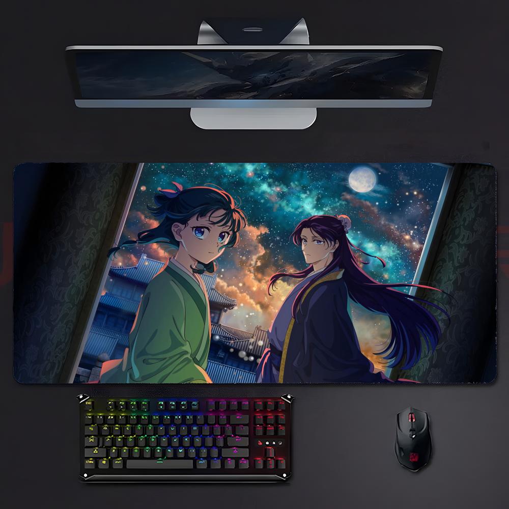 Tthe Apothecari Diaries Anime Historical Mouse Pad Mousepad Large Gaming Lockedge Thickened Pc Table Desk Mat