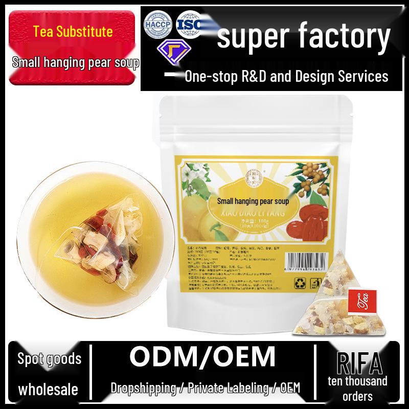 

In Stock: Lily Rock Sugar Tremella & Pear Soup Tea Bags for Autumn/Winter Moisturizing 100g