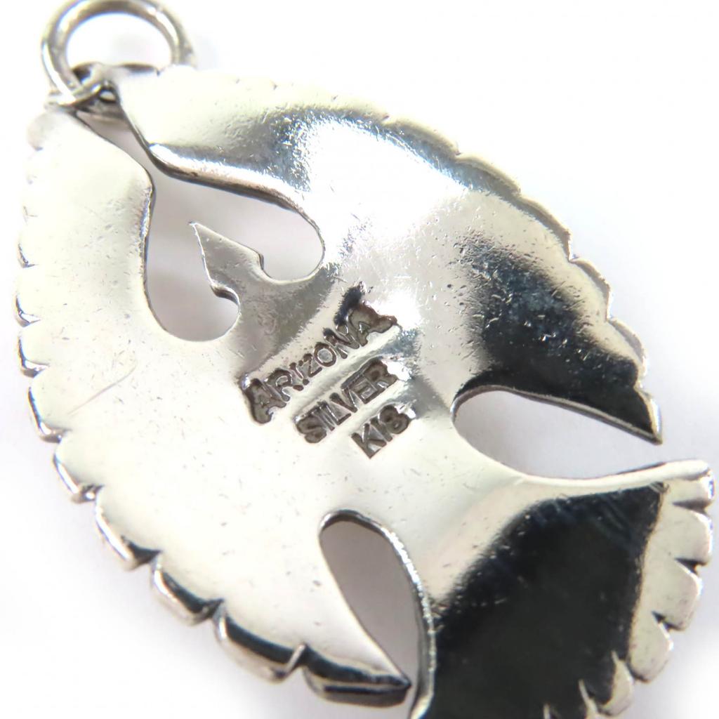 Großer ARIZONA FREEDOM Anhänger Sun God Adler Halskettenanhänger Silber 925 Herren Gebraucht