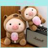 Plush Pig Toy With Capybara Transformation For Children Sleep Cushion And Gift